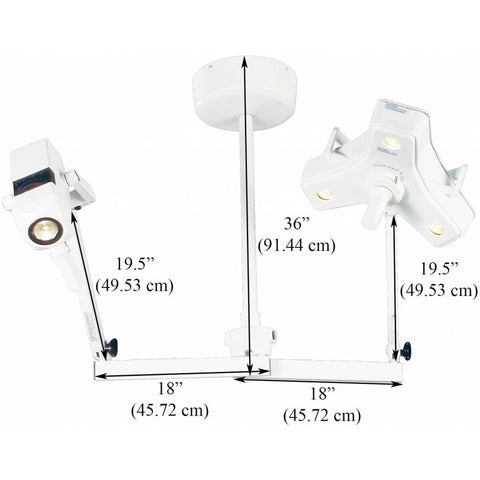 Burton CoolSpot II Double, Ceiling Mount