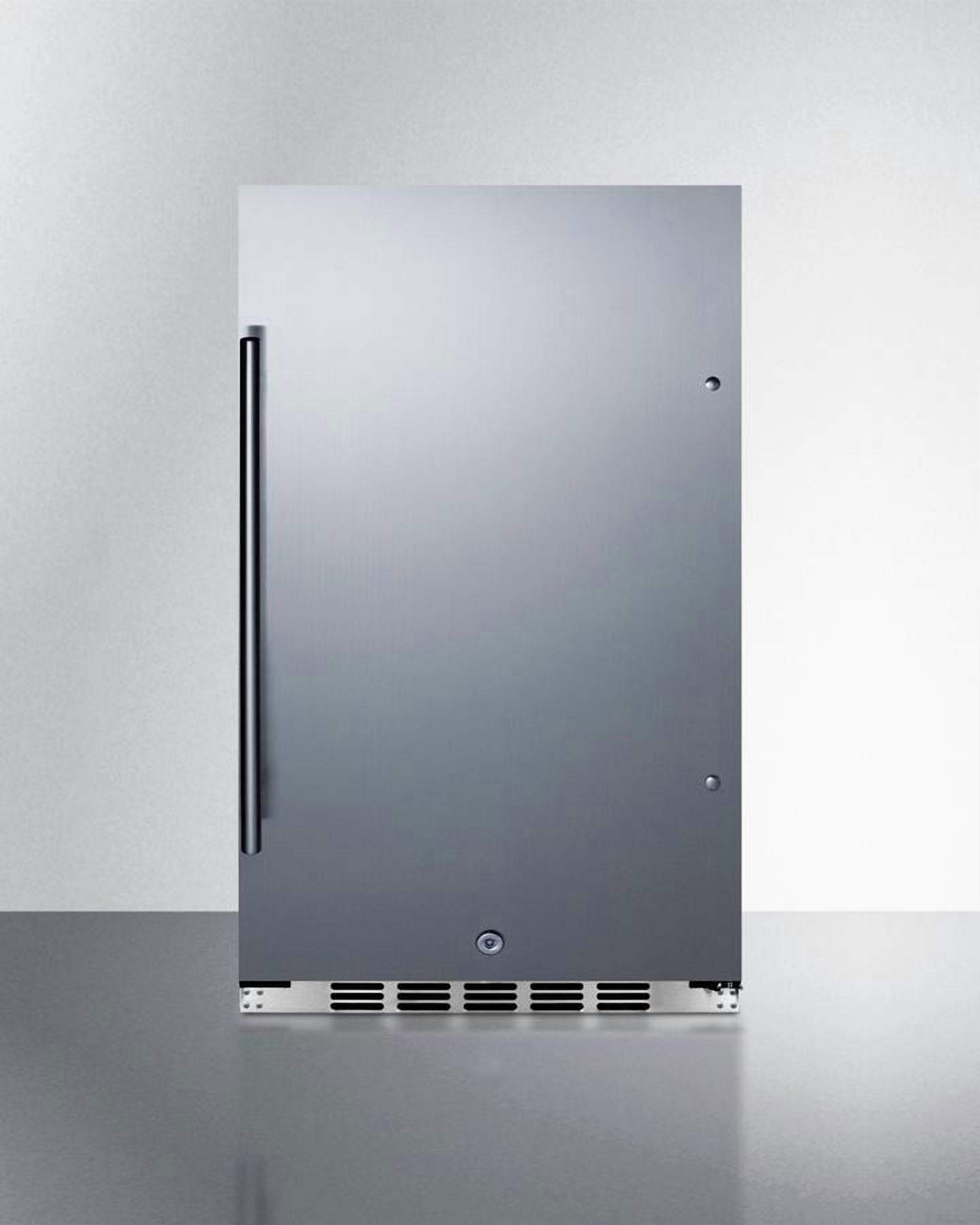 19" Wide Shallow Depth Built-in Undercounter All-refrigerator Main image