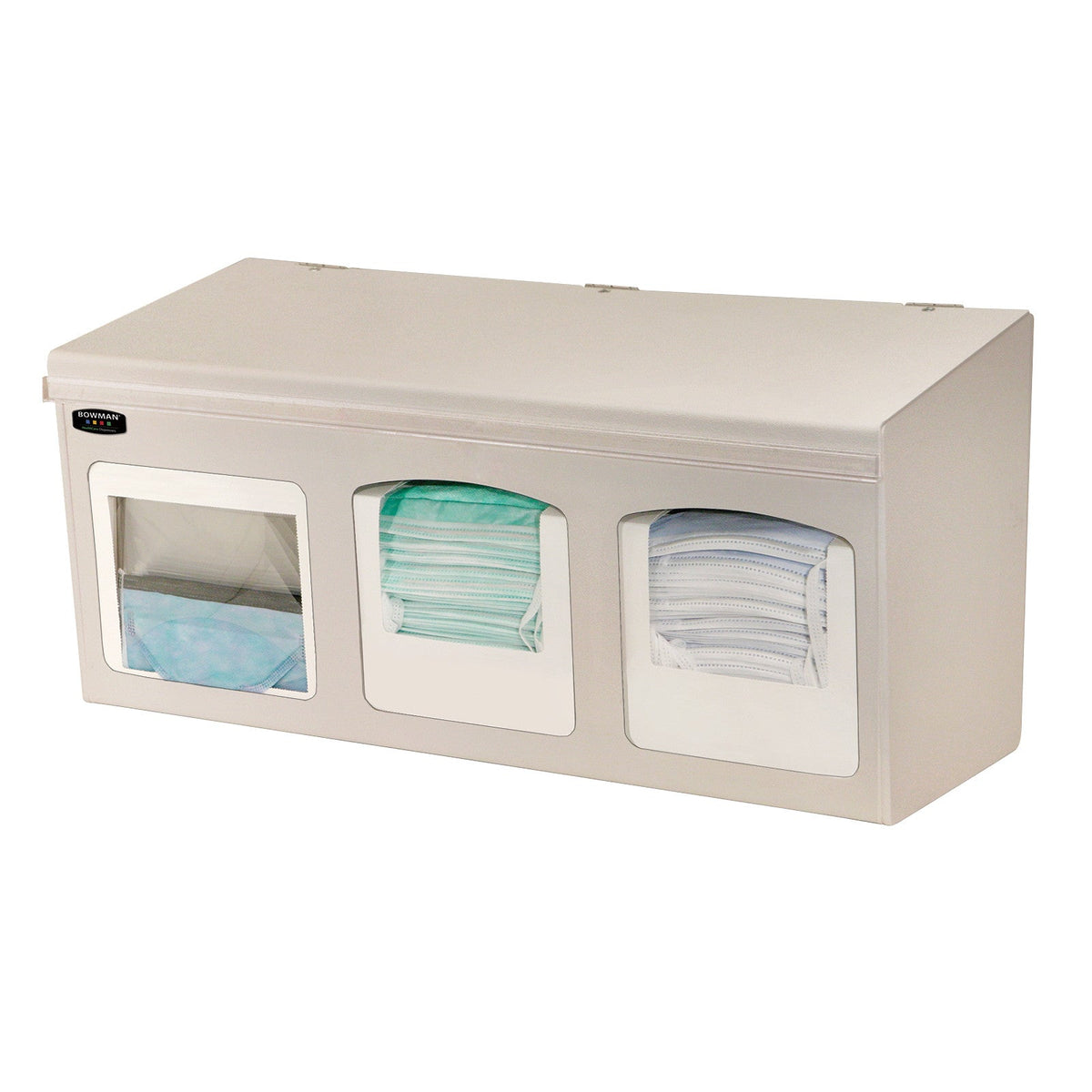 Bowman Dispensers Face Mask Dispenser - Triple (Model FM013-0300)