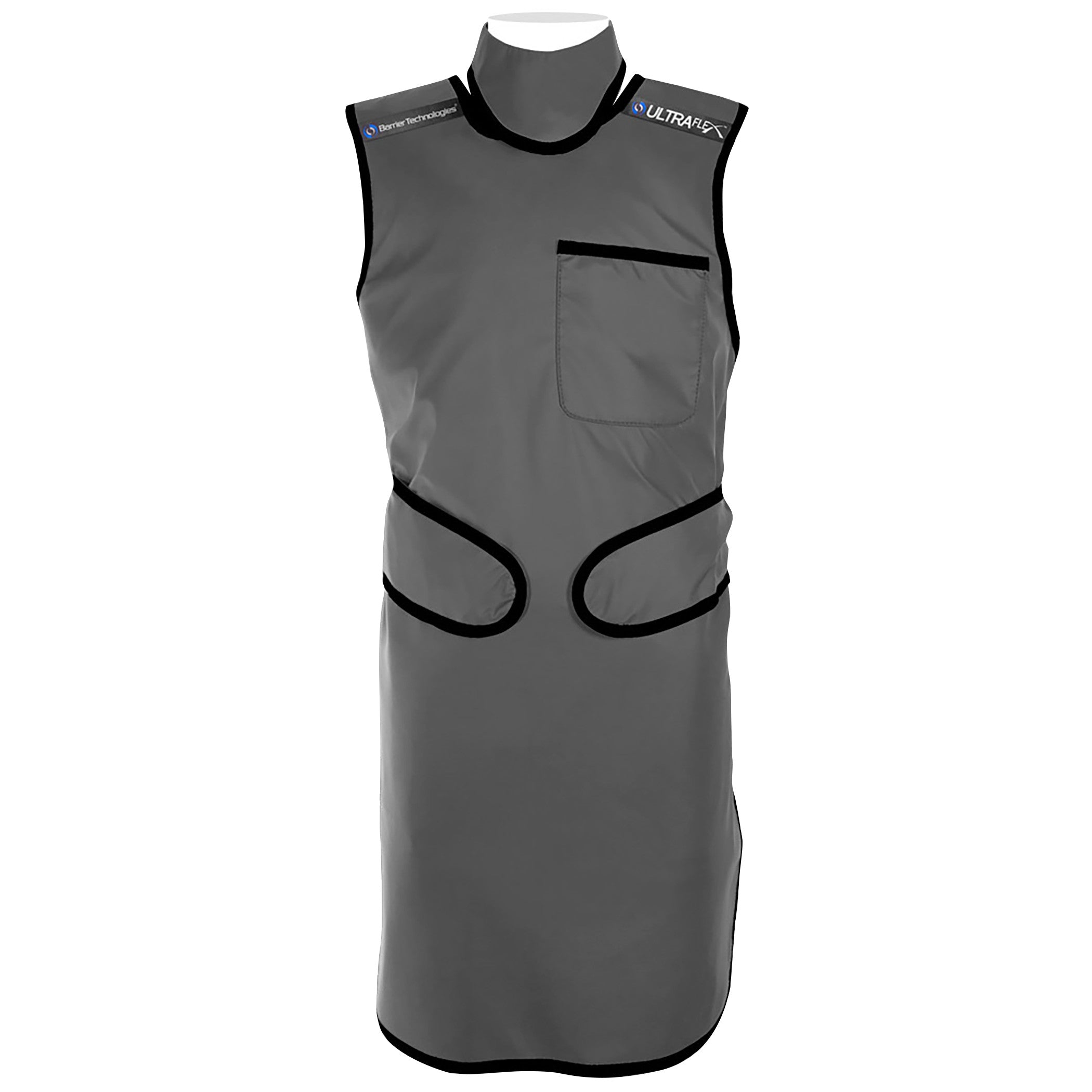 QUICK DROP APRON - .25 mm   Lead Free   25X40 Grey - Extra Large
