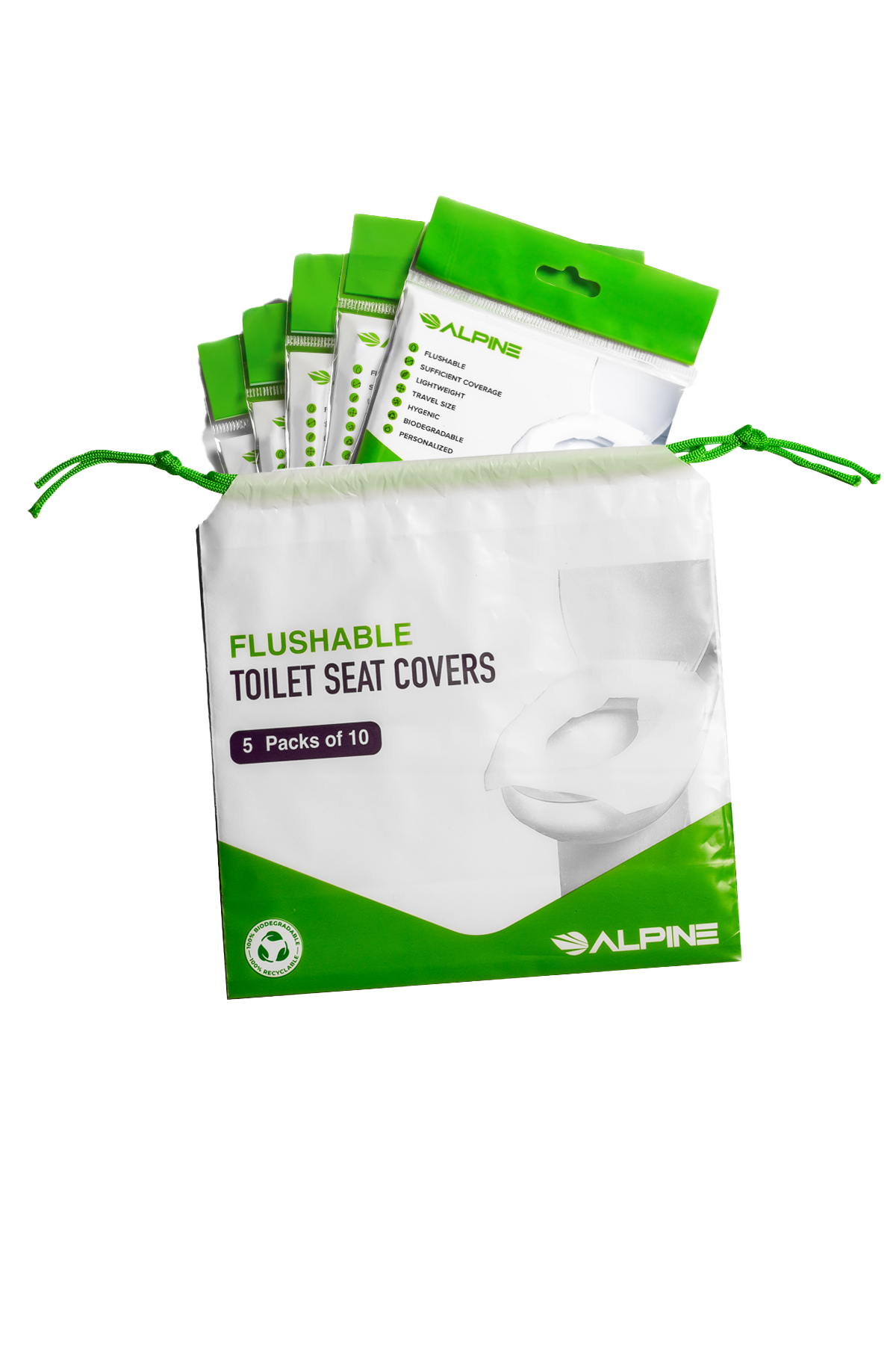 Flushable Toilet Seat Covers
