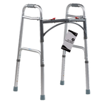 Dynarex two button folding walkers
