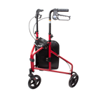 DynaGo Zoom 3-wheel rollator red