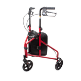 DynaGo Zoom 3-wheel rollator red