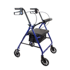 DynaGo Quad 6 rollator blue