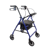 DynaGo Quad 6 rollator blue