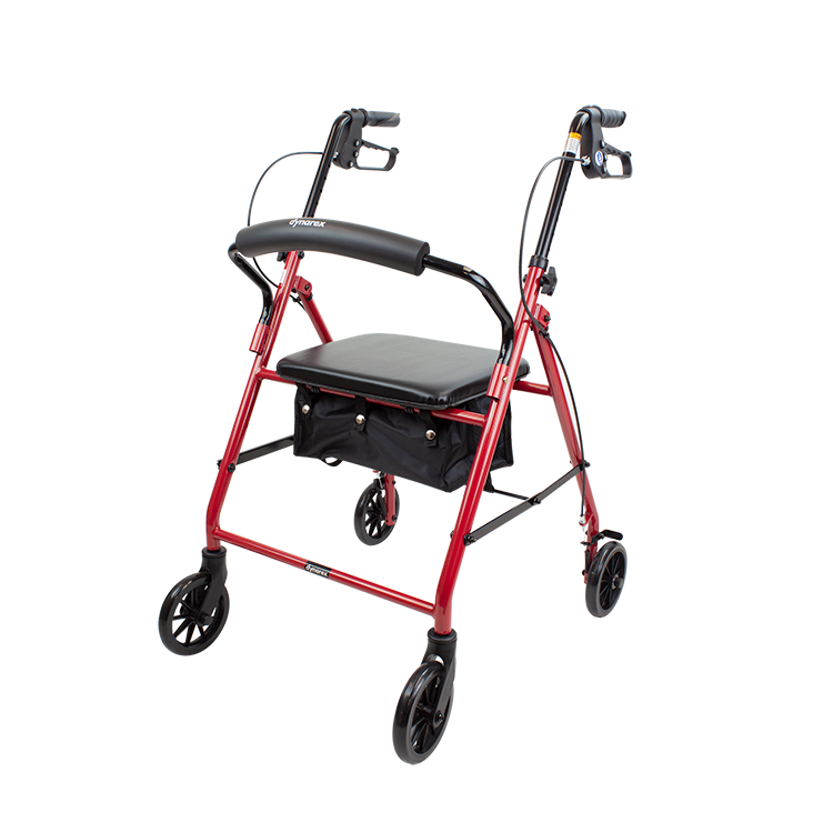 DynaGo Advantage rollator red