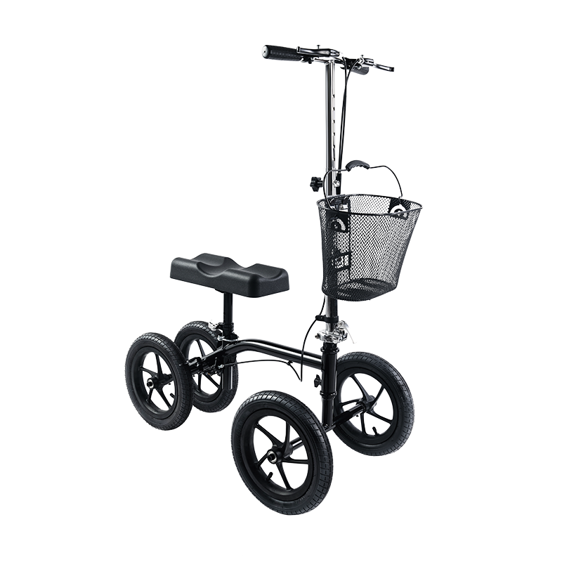 Dynarex All Terrain Mountaineer folding knee walker 12 inch
