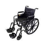 DynaRide S2 Wheelchair 16" x 16" w/ Detach Desk Arm FR Silver Vein