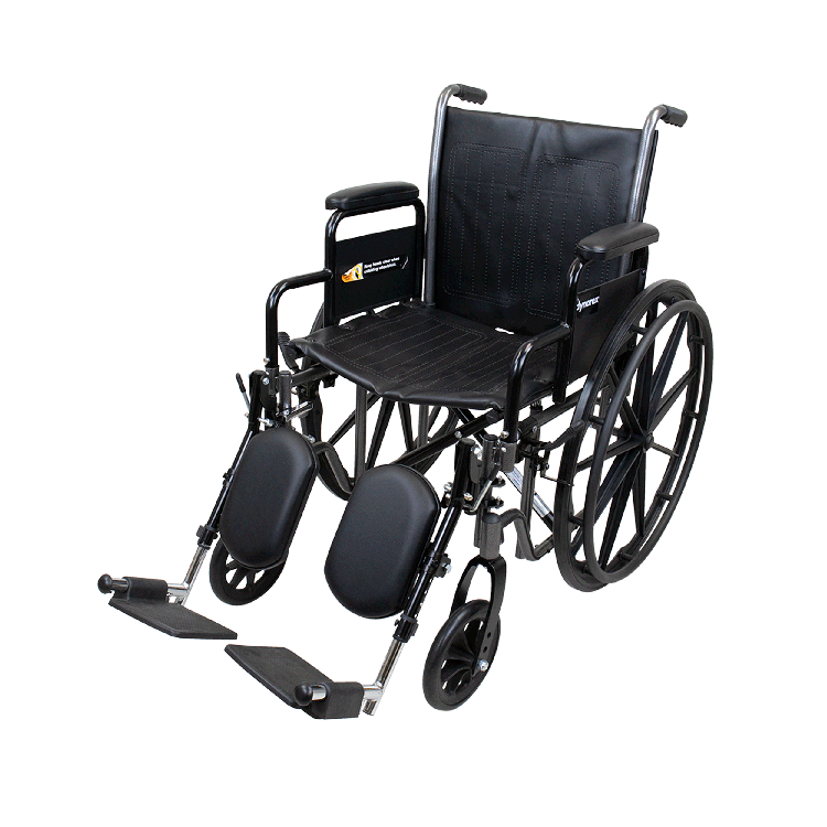 DynaRide S2 Wheelchair 18" x 16" w/ Detach Desk Arm ELR Silver Vein
