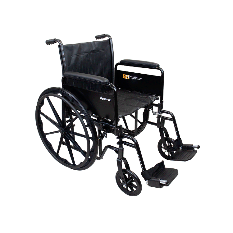 DynaRide S2 Wheelchair - 20" x 16" w/ Detach Full Arm FR Code: 10228
