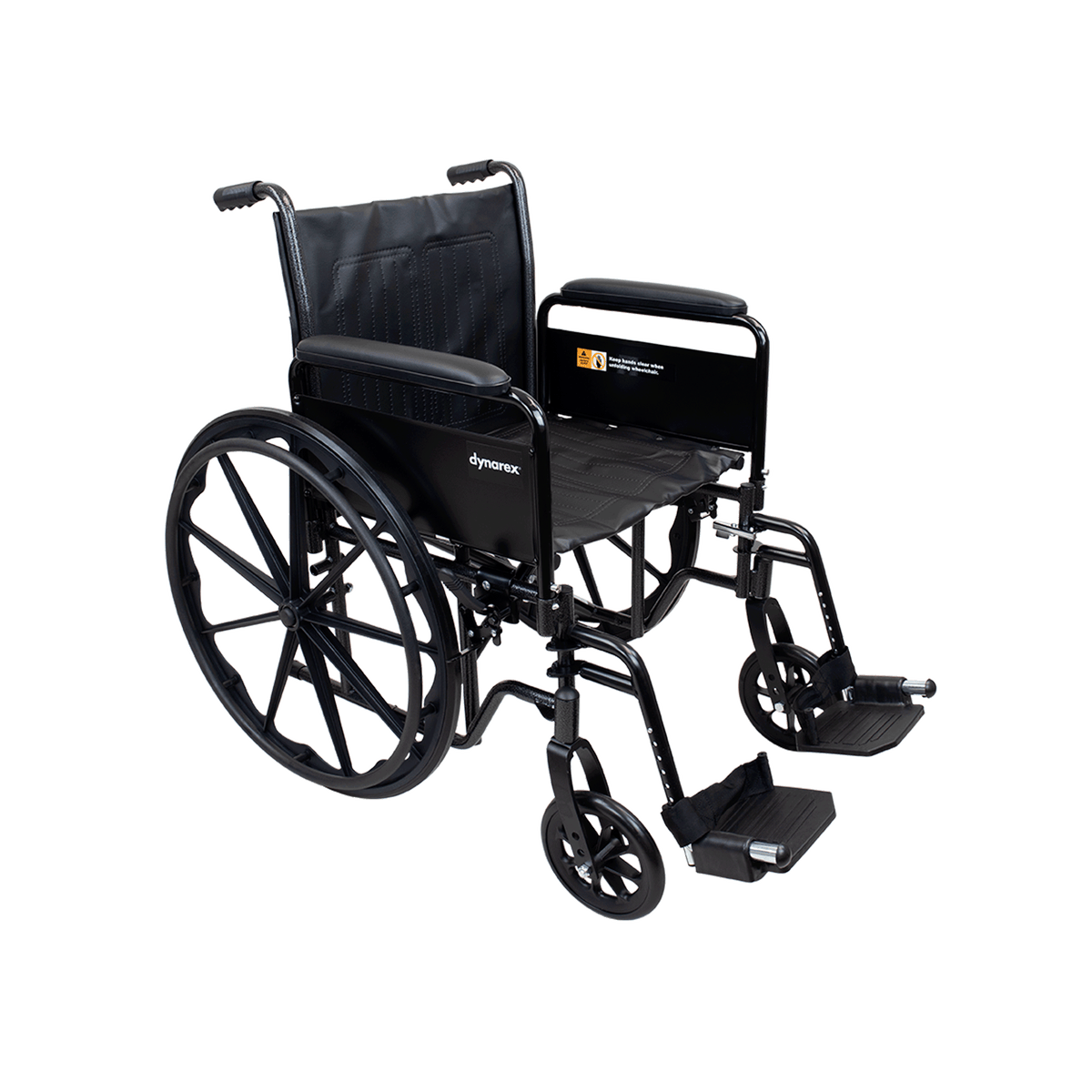 DynaRide S2 Wheelchair with Detachable Full Arms & Footrests
