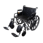 Dynarex bariatric wheelchairs with desk arm and ELR