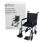 DynaRide Transport Wheelchair Aluminum 19"