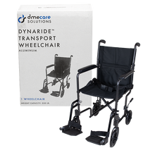 Dynarex DynaRide Transport Wheelchair Aluminum