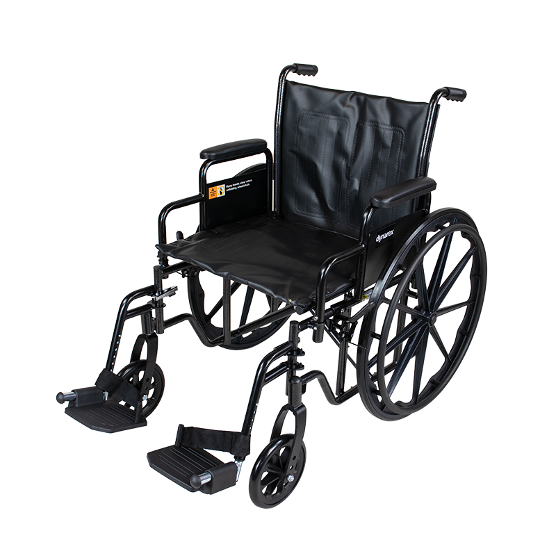 Dynarex DynaRide S2 20x18" Wheelchair, Desk Armrest, Footrest