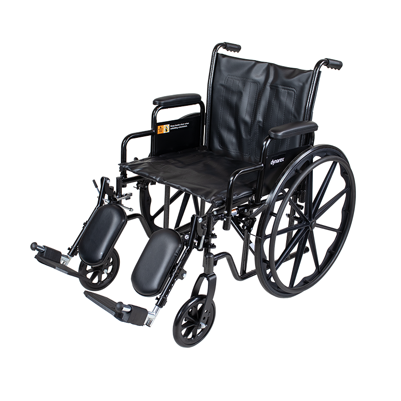 Dynarex DynaRide S2 20x18" Wheelchair, Desk Armrest, Legrest