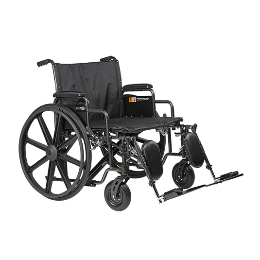 Bariatric HD Wheelchair - 30" x 20" w/ ELR