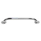 Chrome knurled grab bar 16 inch
