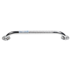 Chrome knurled grab bar 18 inch