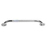 Chrome knurled grab bar 18 inch