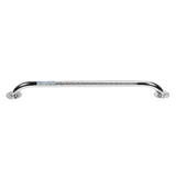 Chrome knurled grab bar 24 inch