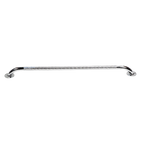 Chrome knurled grab bar 32 inch