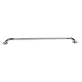 Chrome knurled grab bar 32 inch