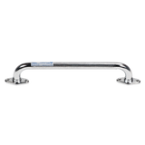 Rotating flange knurled grab bar 16 inch