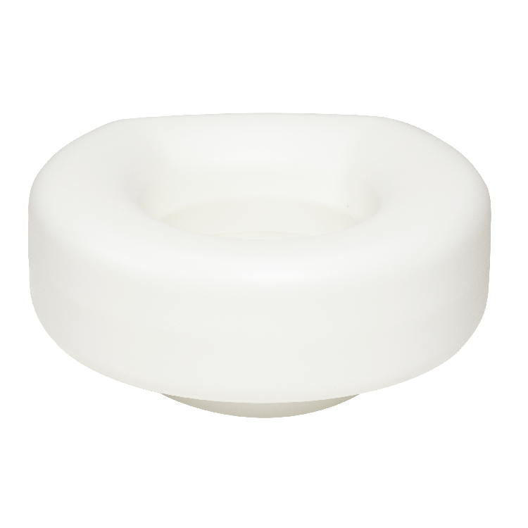 Molded Raised Plastic Toilet Seat Code: 10362-3 Main image