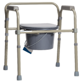 Dynarex folding bedside commodes