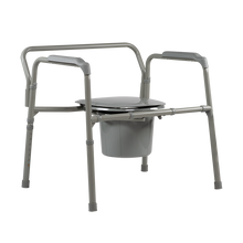 10374 Bariatric Bedside Commode Rubber Tip Code: RPBC-01RTB