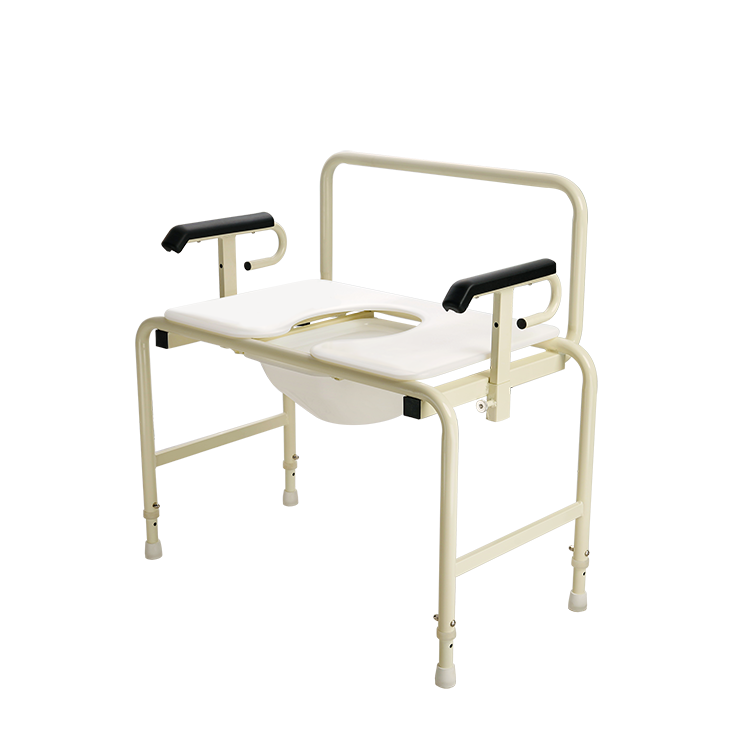 Bariatric HD Drop Arm Commode Code: 10378