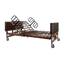 Bariatric HD Homecare Bed w/ Half Rail Code: 10403-HR