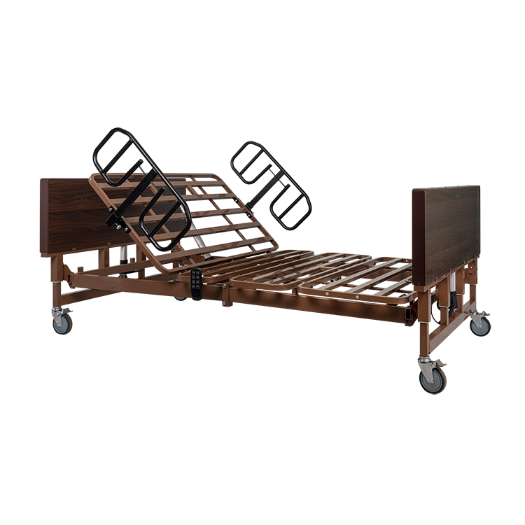 Bariatric HD Homecare Bed w/ Half Rail 54"