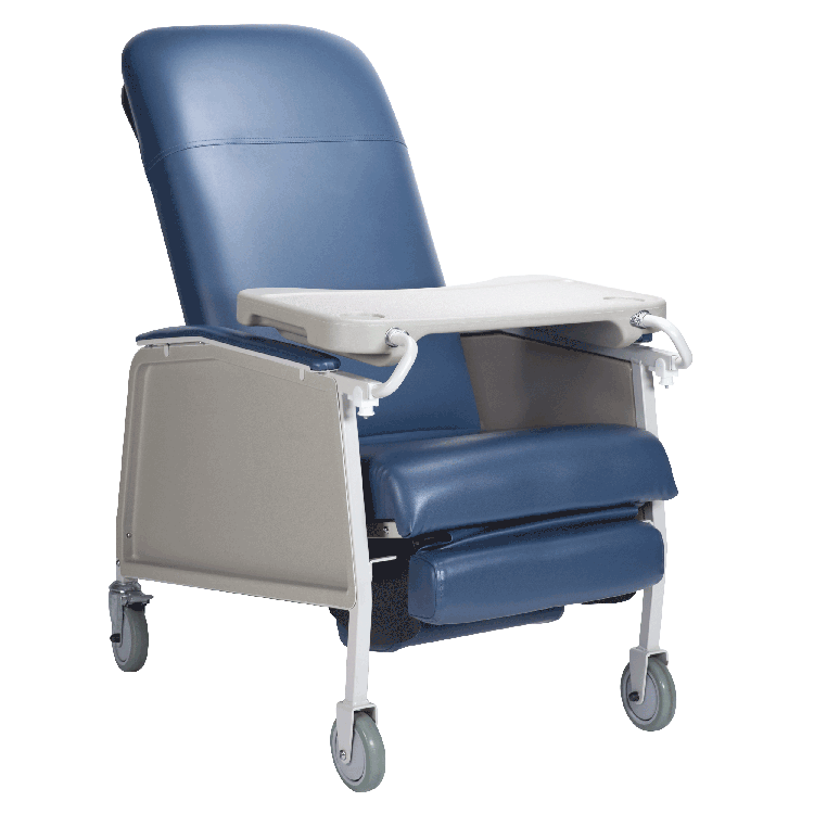 Dynarex Bariatric Geri Chair 3-Position Recliner - photo 2