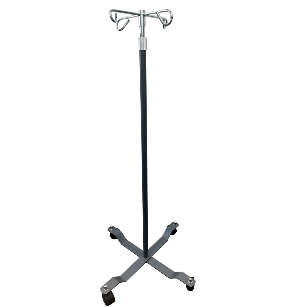IV Pole - Removable 4-Hook Hanger, 4 legs