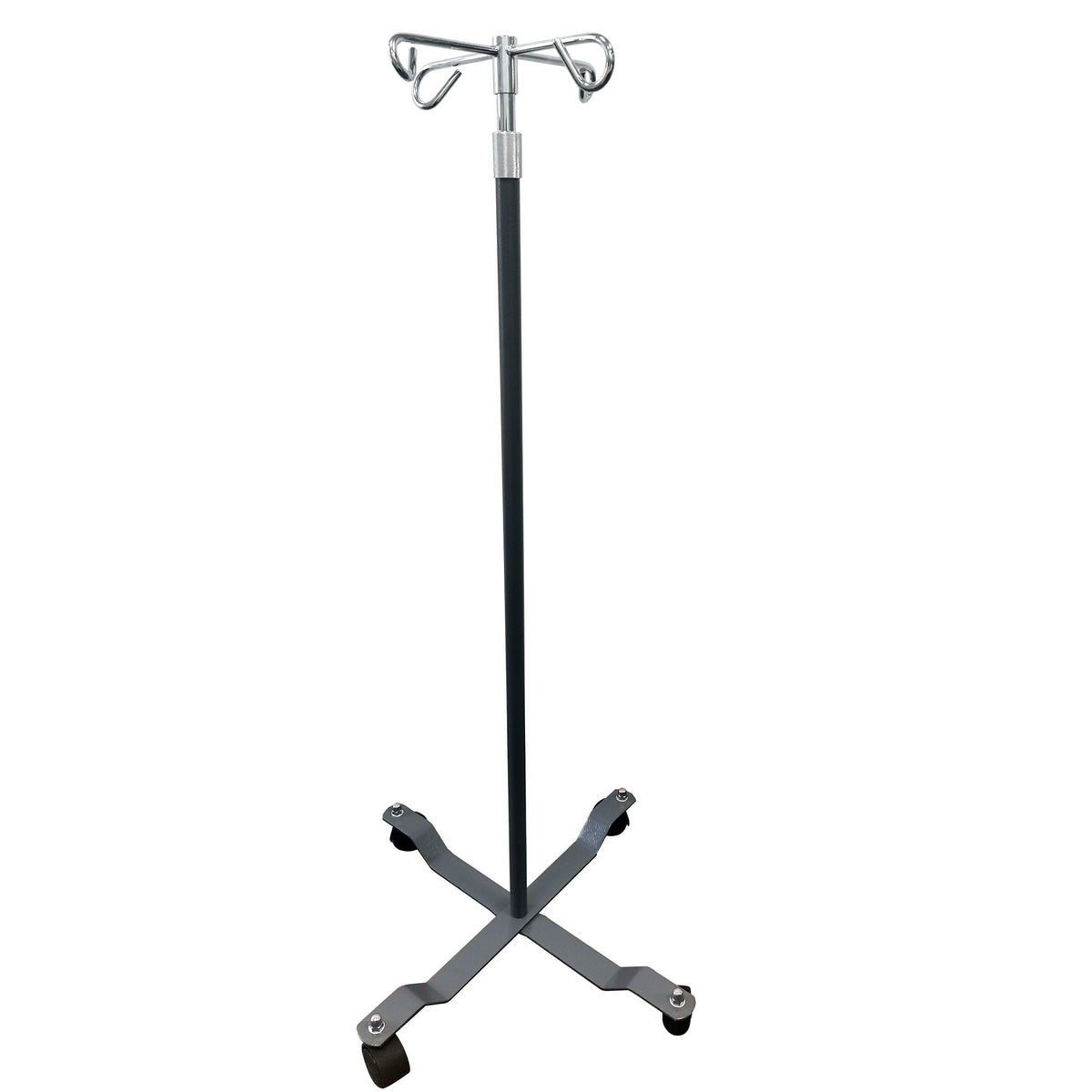 IV Pole - Removable 4-Hook Hanger, 4 legs