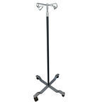 IV Pole - Removable 2-Hook Hanger, 4 legs