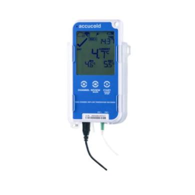 Accucold Single channel NIST calibrated wifi/bluetooth enabled data logger