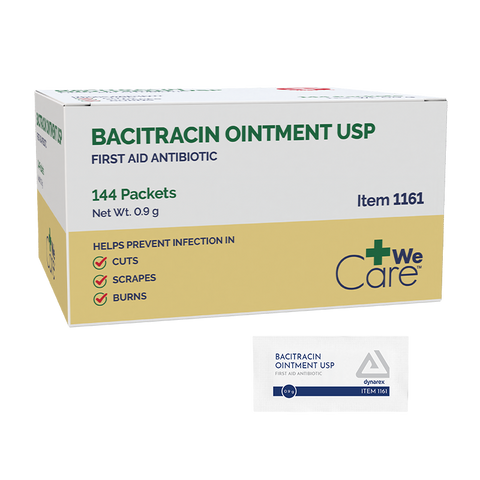 Bacitracin Ointment USP 0.9g Packet (Case)