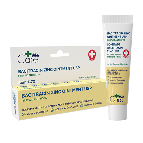Bacitracin Zinc Ointment 0.5 oz. Tube