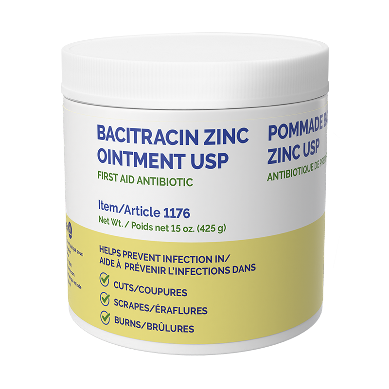 Dynarex Bacitracin Zinc Ointment 15 oz. Jar