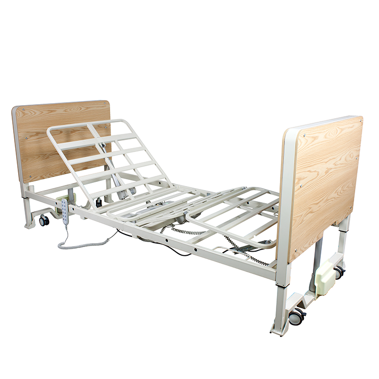 D400 LTC 5 Function Ultra-Low Bed - Light Oak, w/ Pivot Bar