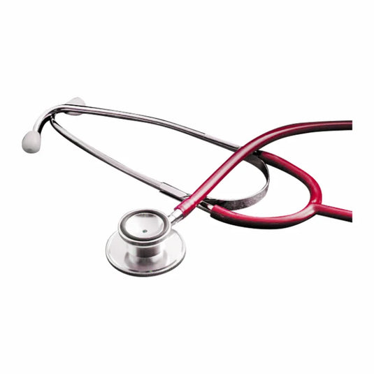 Dual Head Stethoscope 22" , Red