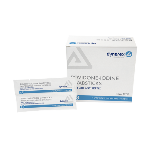 Swabsticks - Povidone, Alcohol, Glycerin & Oral (Case)