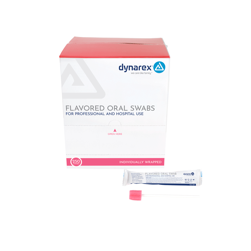 Oral Swabsticks, Flavored w/ Dentifrice Code: 1217