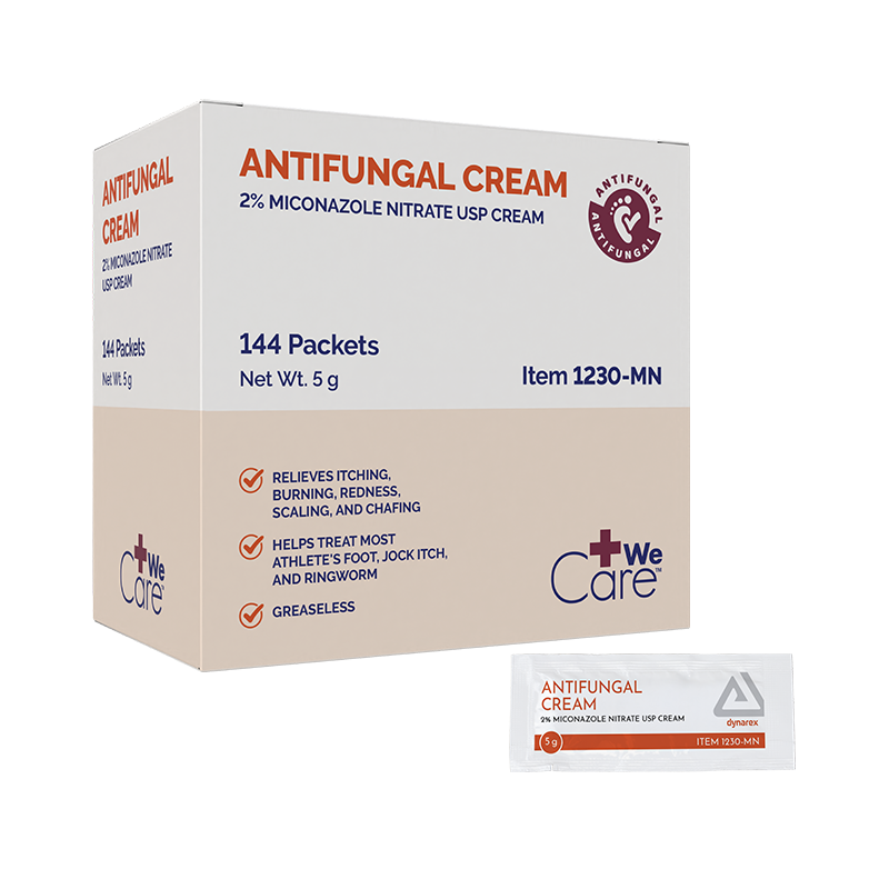 Antifungal Cream 2% Miconazole Nitrate, 5 g. packet