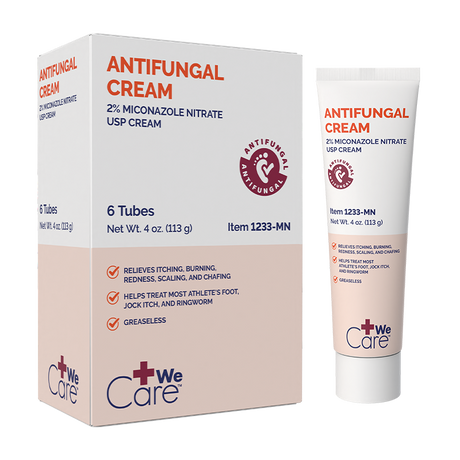 Antifungal Cream 2% Miconazole Nitrate Cream, 4 oz. Tube