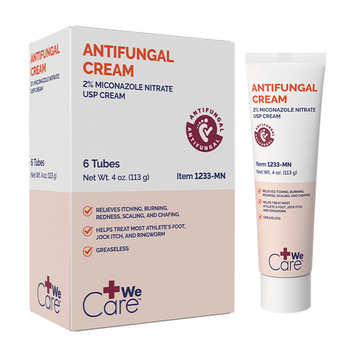 Antifungal Cream 2% Miconazole Nitrate Cream, 4 oz. Tube